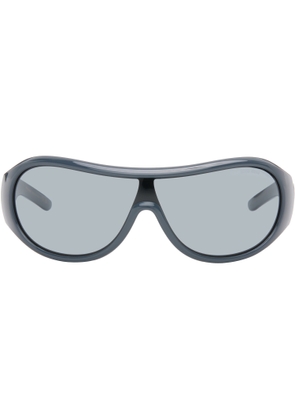 Miu Miu Eyewear Blue 'Archive 2005' Sunglasses