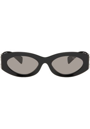Miu Miu Eyewear Black Miu Glimpse Sunglasses