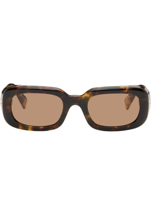 Miu Miu Eyewear Brown Rectangular Sunglasses