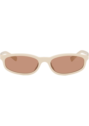 Miu Miu Eyewear Off-White 'Miu Regard' Sunglasses