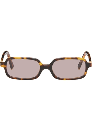 Miu Miu Eyewear Brown 'Miu Regard' Sunglasses