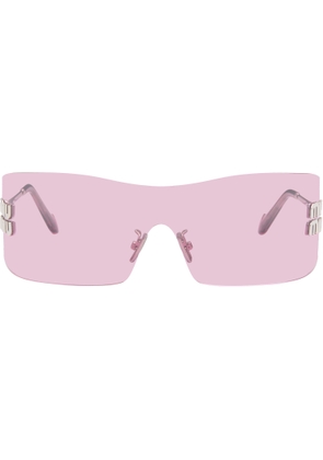 Miu Miu Eyewear Pink Aube Sunglasses