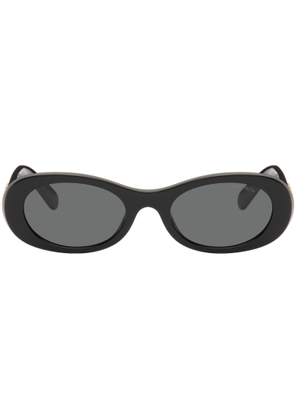 Miu Miu Eyewear Black Miu Glimpse Sunglasses