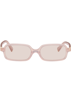 Miu Miu Eyewear PInk Miu Regard Sunglasses