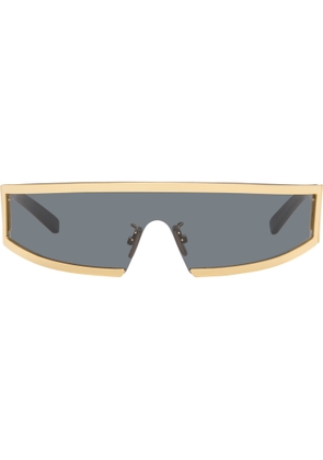 Givenchy Gold Square Sunglasses