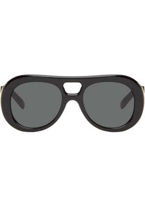 Givenchy Black Mask Aviator Sunglasses