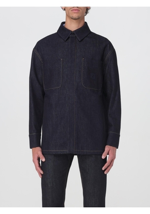 FENDI Jacket Men color Indigo