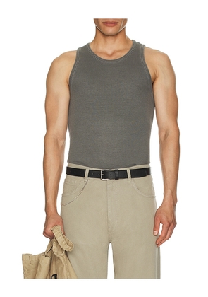 AGOLDE Viggo Tank in Grey. Size S. Also in M, L, XL/1X.