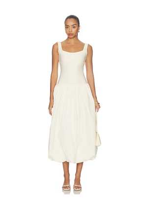 Curaae by Elliatt Delia Midi Dress in Cream. Size XS. Also in S, M, L, XL.