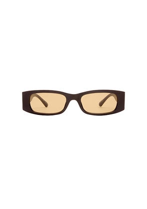 AIRE X Von Dutch Innocence Sunglasses in Brown.