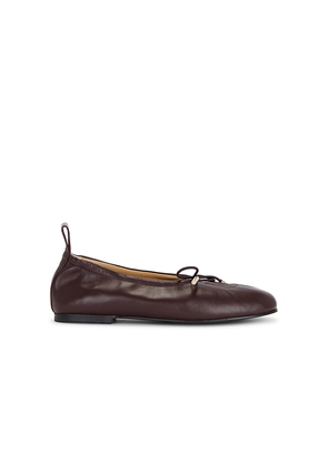 ALOHAS Rosalind Ballet Flat in Brown. Size 35. Also in 36, 37, 38, 39, 40, 41.