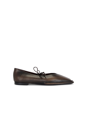 ALOHAS Sway Ballet Flat in Brown. Size 35. Also in 36, 37, 38, 39, 40, 41.