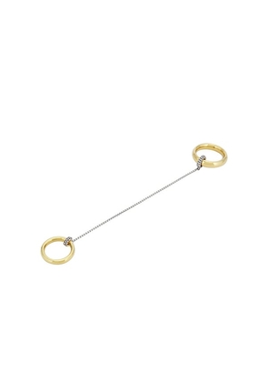 Demarson Essex Ring in Metallic Gold,Metallic Silver. Size 7-8. Also in .