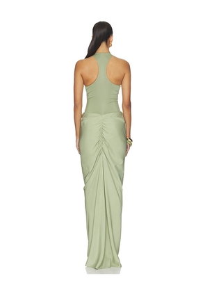 Benni Jade Maxi Dress in Green. Size XS. Also in M, L, XL/1X, XXL/2X.