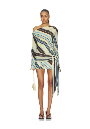 Benni Elise Mini Dress in Multi. Size XS. Also in M, L, XL.