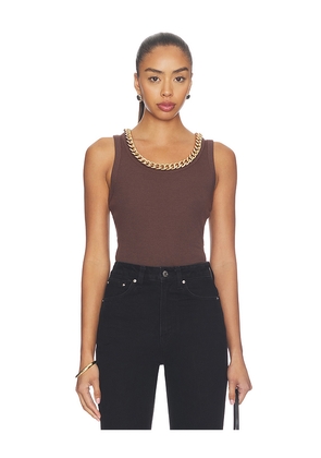 ALLSAINTS Lucy Tank Top in Brown. Size XS. Also in S, M.