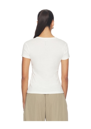 ALLSAINTS Troppo Stevie Tee in White. Size XS. Also in S, M.
