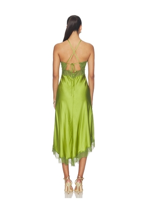 A.L.C. Lucia Dress in Green. Size 0. Also in 2, 6, 8.