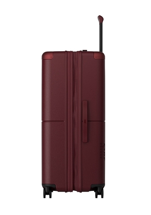 July Checked Plus Expandable With Casesafe Tracking in Burgundy.