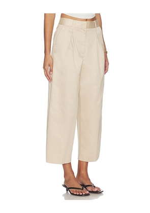 Favorite Daughter The London Trouser in Beige. Size 0. Also in 2, 4, 6.