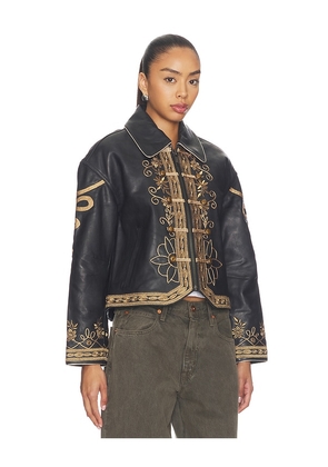 Free People Lana Leather Jacket in Black. Size XS. Also in S, M, L.