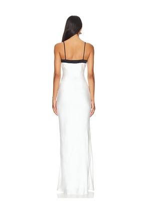 MAJORELLE Veronica Gown in White. Size XS. Also in XXS, S, M, L, XL.