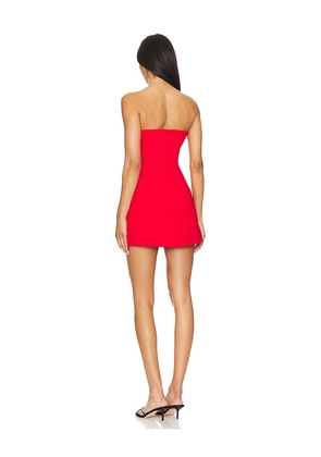 Lovers and Friends Noah Mini Dress in Red. Size M. Also in XXS, XS, S, L, XL.
