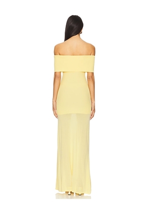 Lovers and Friends Christi Maxi Dress in Yellow. Size M. Also in XXS, XS, S.