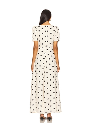 MORE TO COME Devin Maxi Dress in Cream. Size S. Also in XXS, XS, M.