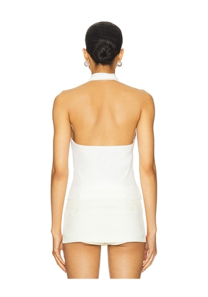 MAJORELLE Clara Top in White. Size M. Also in XXS, XS, S, L, XL.