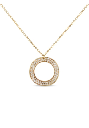 IPPOLITA diamond circular-pendant necklace - Gold
