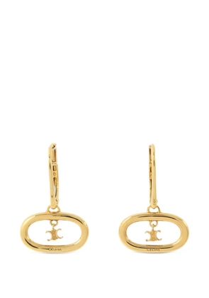 Celine Pre-Owned Triomphe Mobile earrings - Gold