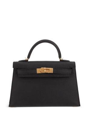 Hermès Pre-Owned 2023 Kelly 20 leather handbag - Black