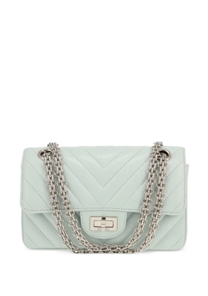 CHANEL Pre-Owned 2.55 mini shoulder bag - Blue