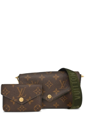 Louis Vuitton Pre-Owned 2010-2020s Felicie Monogram mini bag - Brown