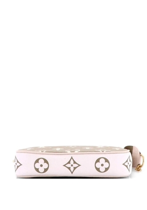 Louis Vuitton Pre-Owned Pochette Accessoires Spring in the City Monogram Empreinte Leather Mini clutch bag - Neutrals