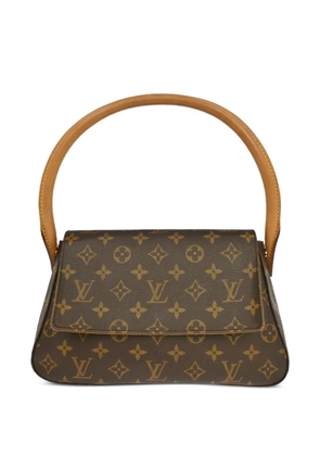Louis Vuitton Pre-Owned 2001 Mini Looping Monogram-pattern tote bag - Brown