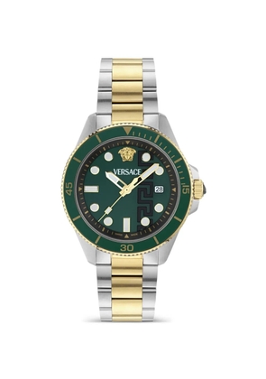 Versace Greca Force 42mm watch - Green