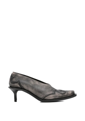 Ann Demeulemeester leather pumps - Black