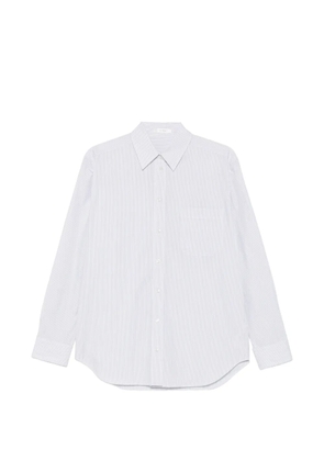 The Row Gavina striped patch-pocket shirt - White