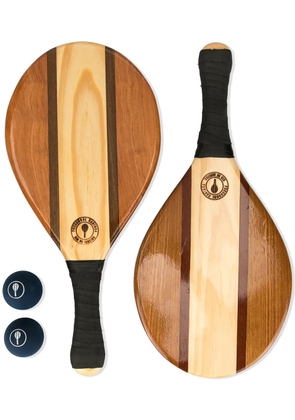 Frescobol Carioca Trancoso beach bat set - Brown