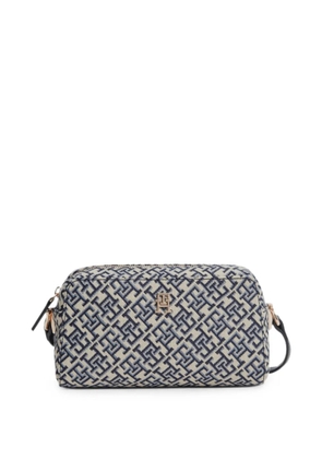 Tommy Hilfiger monogram-pattern logo-plaque shoulder bag - Neutrals