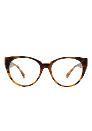 Max Mara Eyewear tortoiseshell-effect cat-eye glasses - Brown