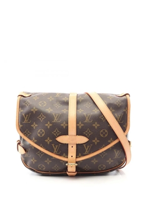 Louis Vuitton Pre-Owned 2012 Monogram Saumur 30 crossbody bag - Brown
