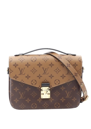 Louis Vuitton Pre-Owned 2010-2026 Monogram Reverse Pochette Metis satchel - Brown