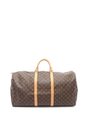 Louis Vuitton Pre-Owned 2003 Monogram Keepall Bandouliere 60 travel bag - Brown