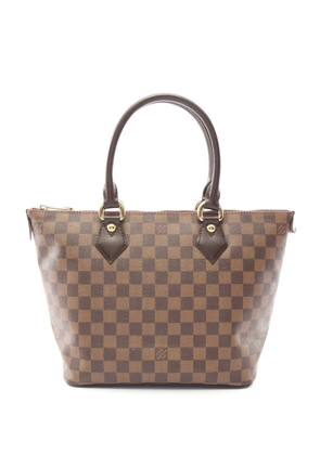 Louis Vuitton Pre-Owned 2008 Damier Ebene Saleya PM handbag - Brown