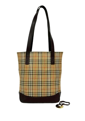 Burberry Pre-Owned 2000-2017 House Check Canvas tote bag - Neutrals