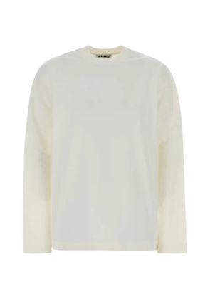 Jil Sander long-sleeve crew-neck T-shirt - Neutrals