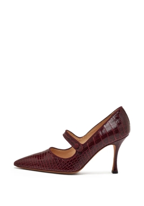 Manolo Blahnik Mary Jane pumps - Red